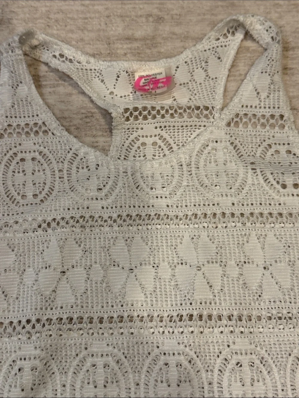 Swim cover up for girls. Size 8